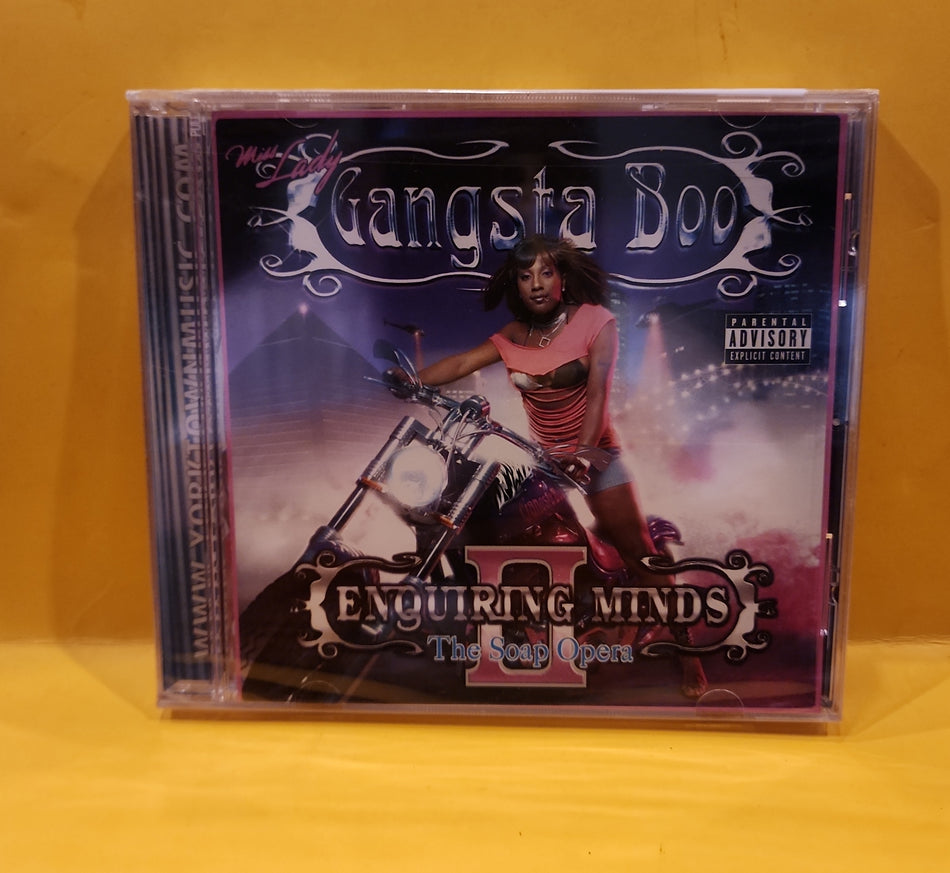 Gangsta Boo - Enquiring Minds II - 2003 - RTE-0300 New - Sealed - CDs