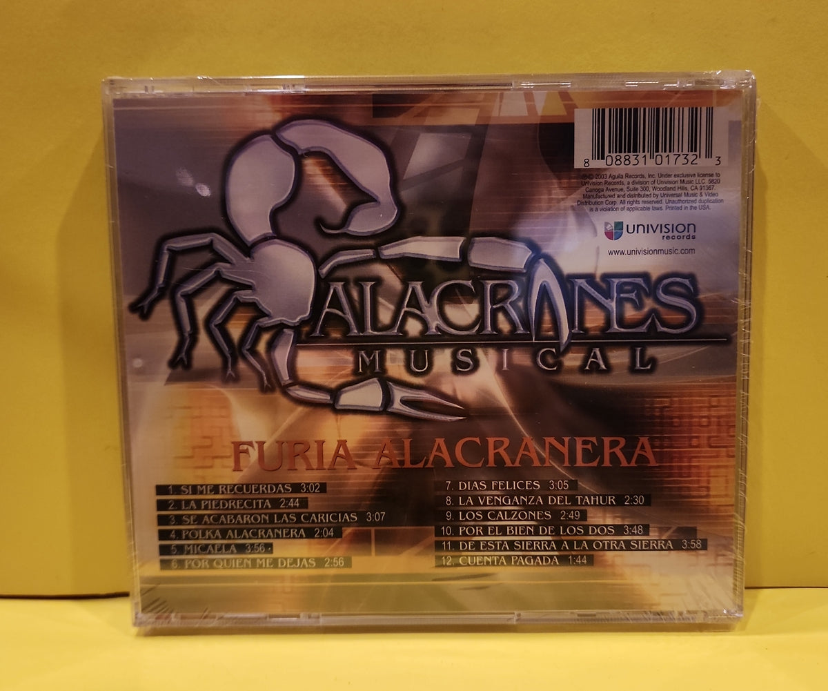 Alacranes Musical - Furia Alacranera - 2003 - 0883 101732 New - Sealed - CDs