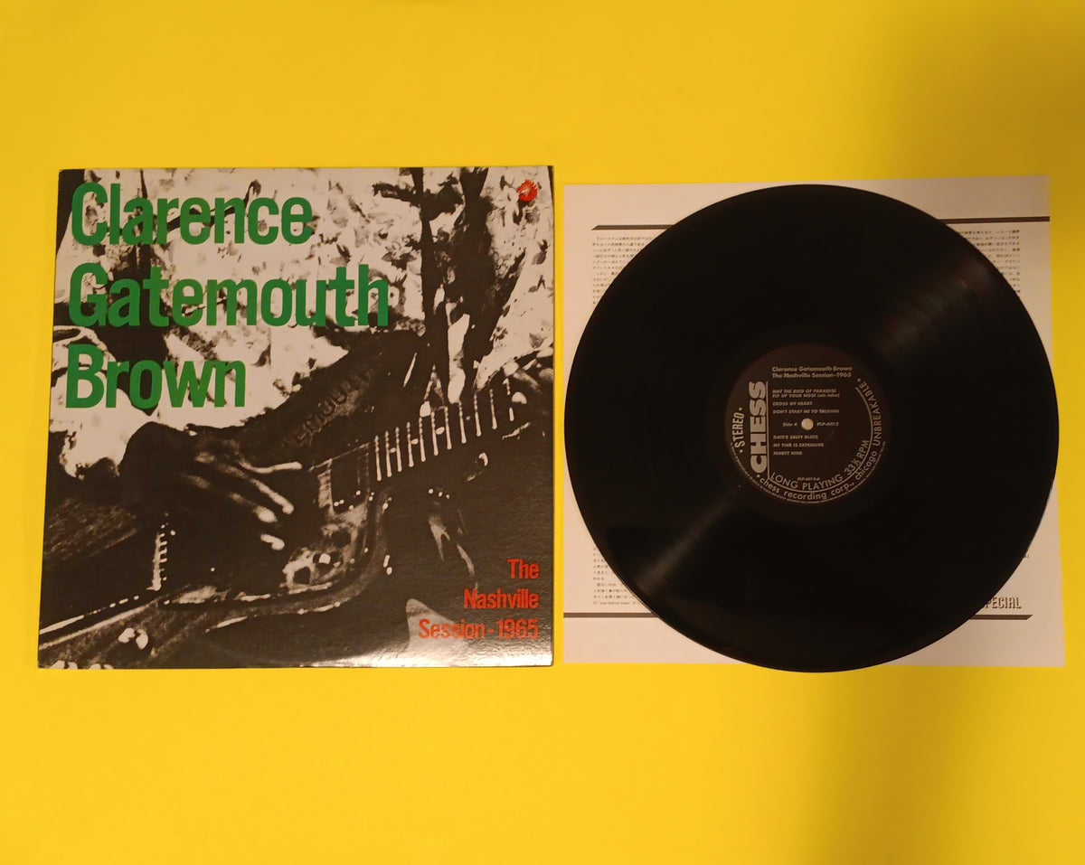 Clarence Gatemouth Brown - The Nashville Session 1965 / Japan - 1983 - PLP-6012 Used - NM - Vinyl