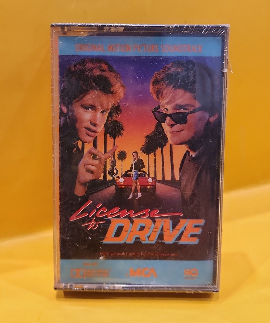 Various Soundtrack  - License to drive - 1988 - MCAC-6241 New - Sealed - cassettes