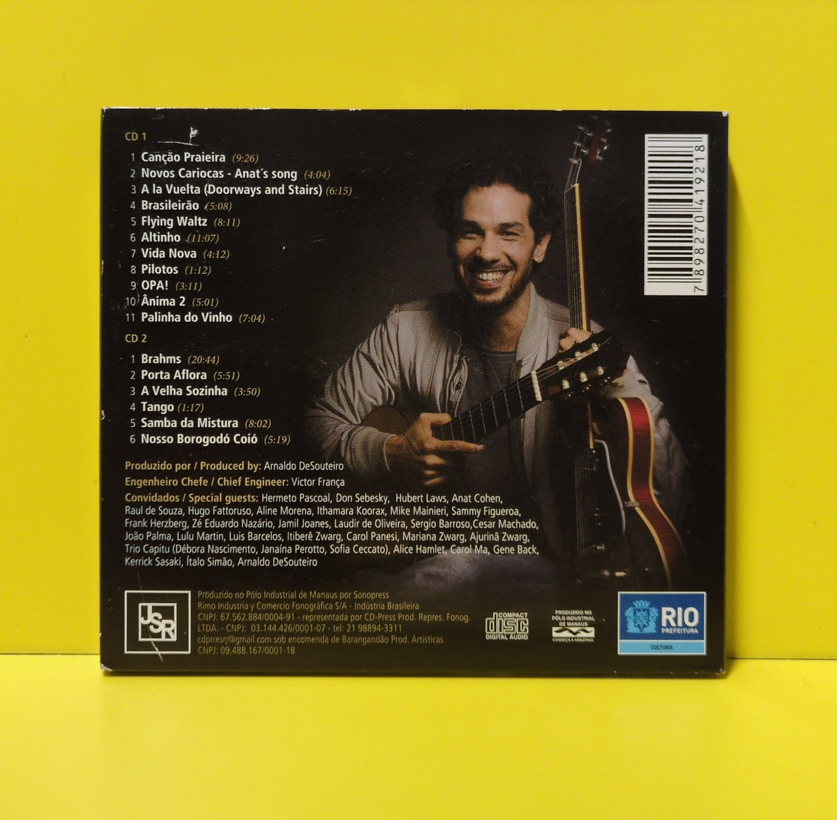 Rodrigo Lima - Saga - 2014 - 6063/64 Used - EX - 2xCD