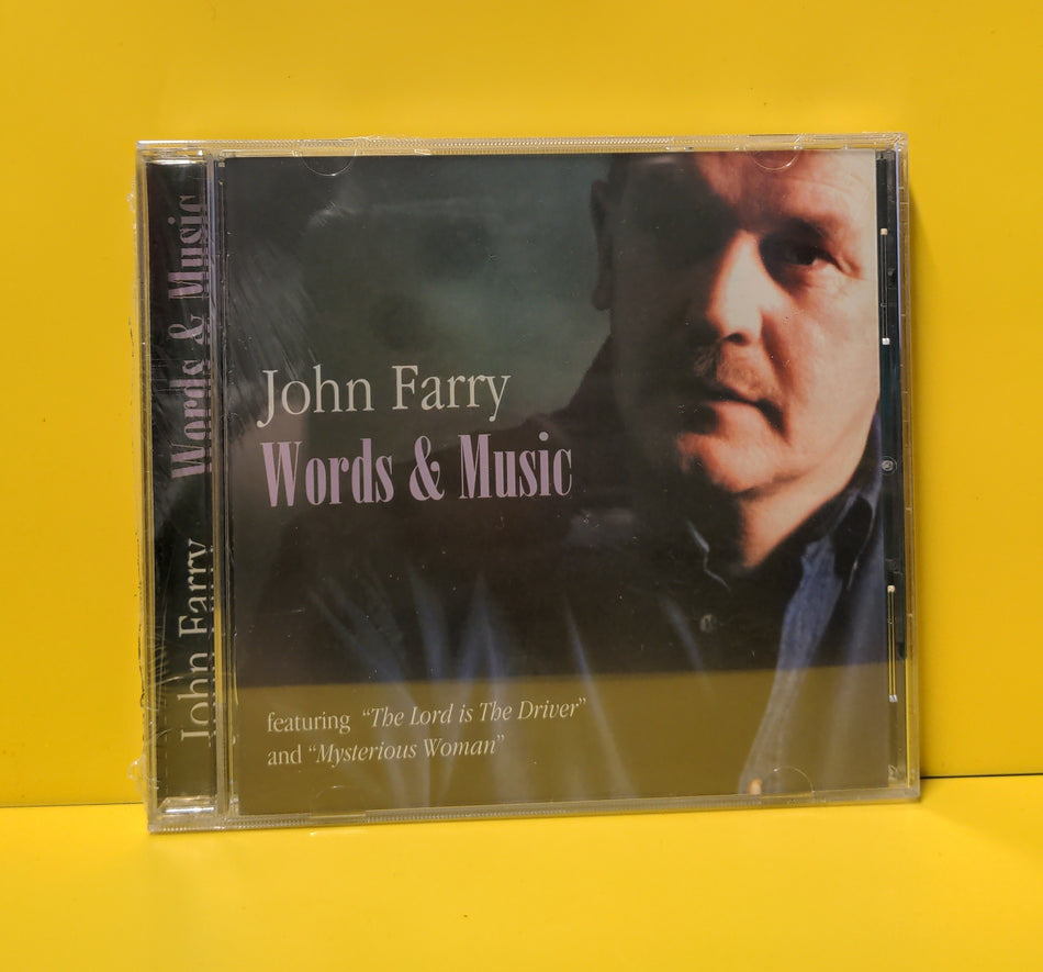 John Farry - Words & Music - CARNCD 001 New - Sealed - CDs