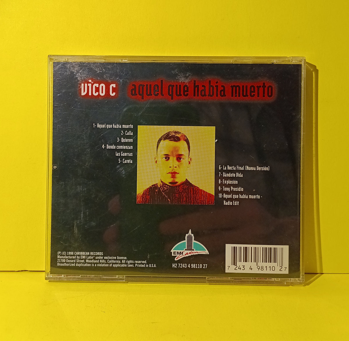 Vico C - Aquel Que Había Muerto - 1998 - H2 7243 4 98110 27 Used - EX - CDs