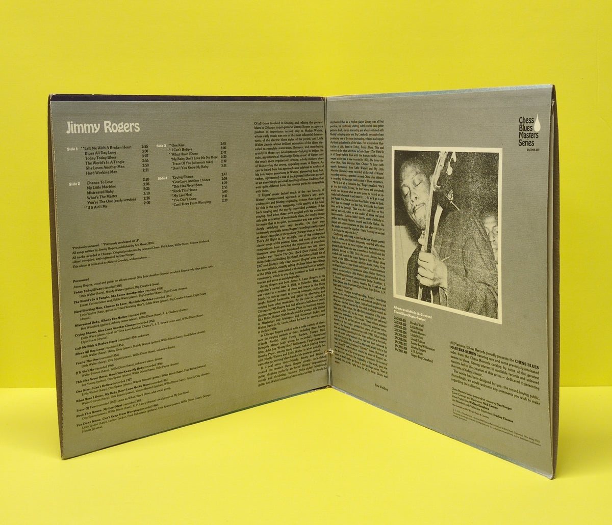 Jimmy Rogers - Jimmy Rogers - 1976 - 2ACMB-207 Used - VG++ - Vinyl - 2xLP