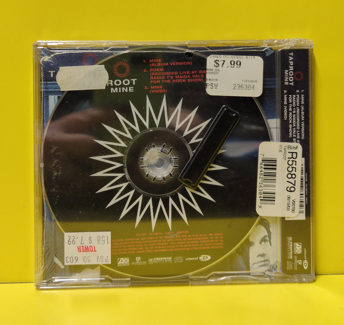 Taproot - Mine - 2003 - AT0153CD New - Sealed - CDs