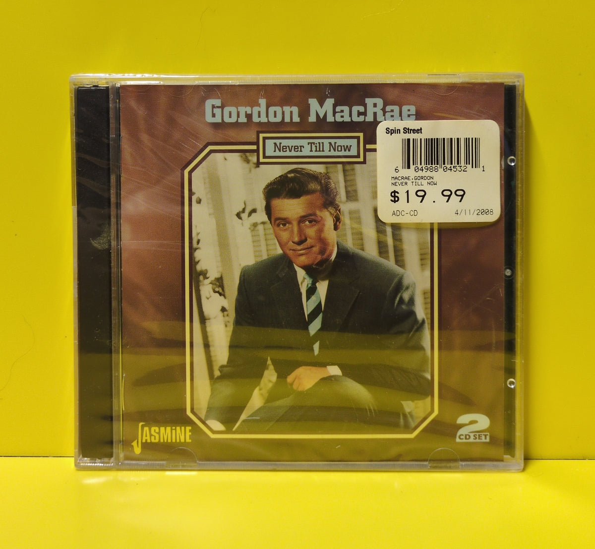Gordon MacRae - Never Till Now - 2007 - JASCD 453 New - Sealed - 2xCD