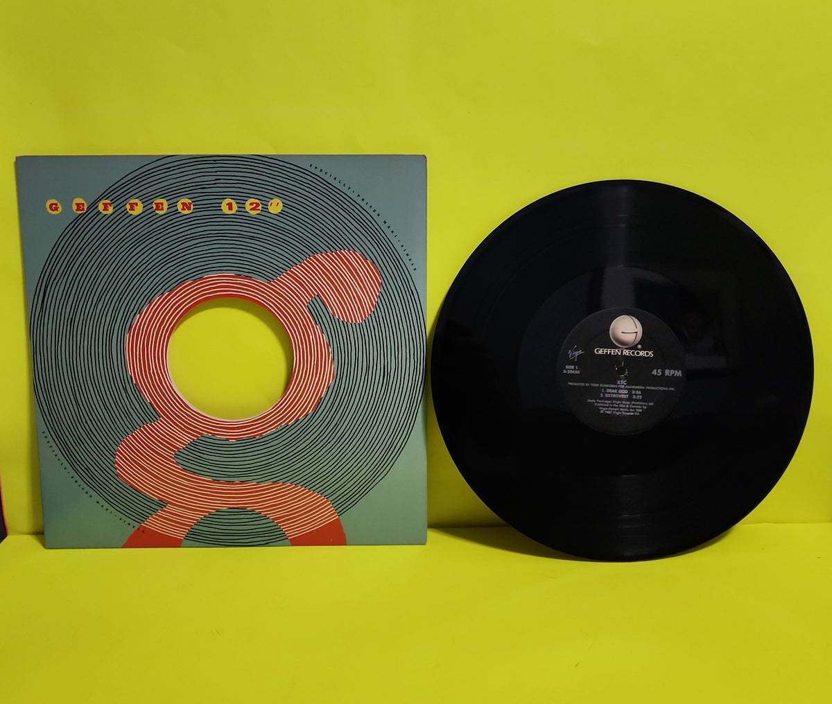 XTC - Dear God / EX Rare Promo  - 1987 - 0-20630 Used - EX - Vinyl