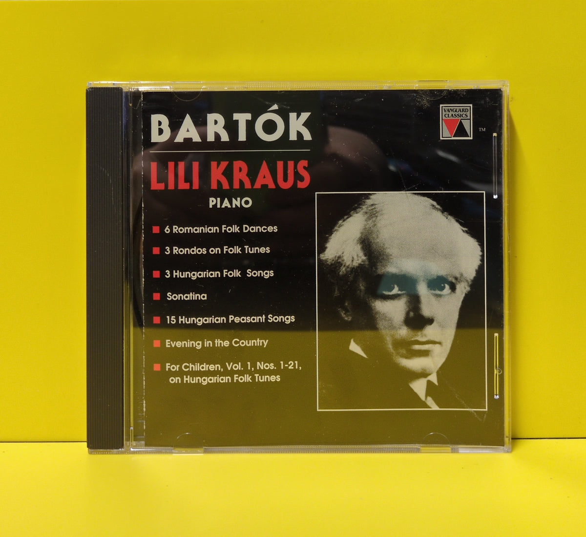 Bela Bartok, Lili Kraus - Piano Music - 1995 - OVC 8087 Used - EX - CDs