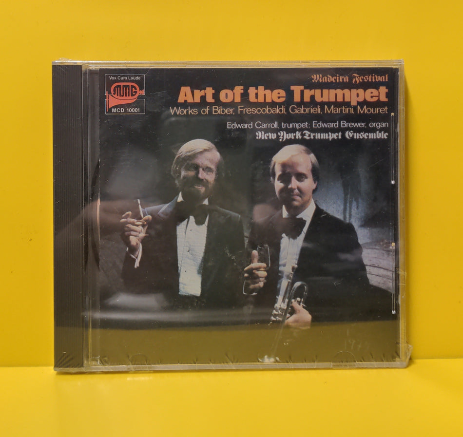 New York Trumpet Ensemble, Heinrich Ignaz Franz Biber, Girolamo Frescobaldi, Giovanni Gabrieli, Jean-Paul-Egide Martini, Jean-Joseph Mouret, Edward Carroll, Edward Brewer - Art Of The Trumpet - 1982 - MCD 10001 New - Sealed - CDs