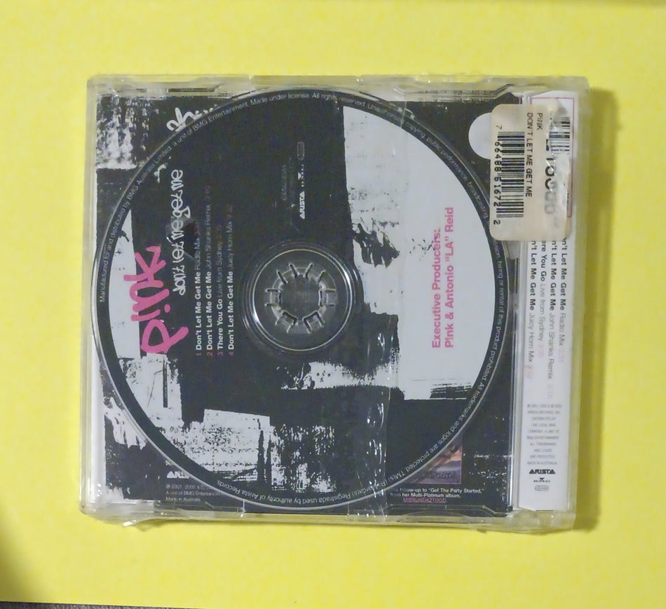 P!nk - Don't Let Me Get Me - 2002 - 74321932512 New - Sealed - CDs