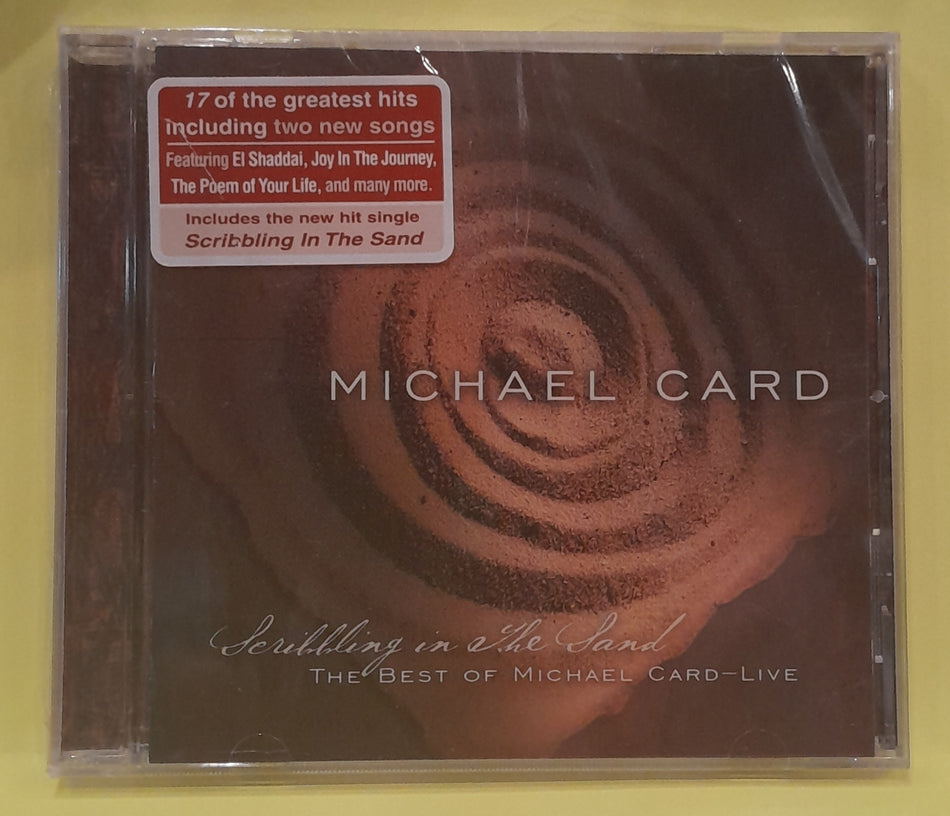 Michael Card - Scribbling In The Sand - 2002 - 080688618728 New - Sealed - CDs