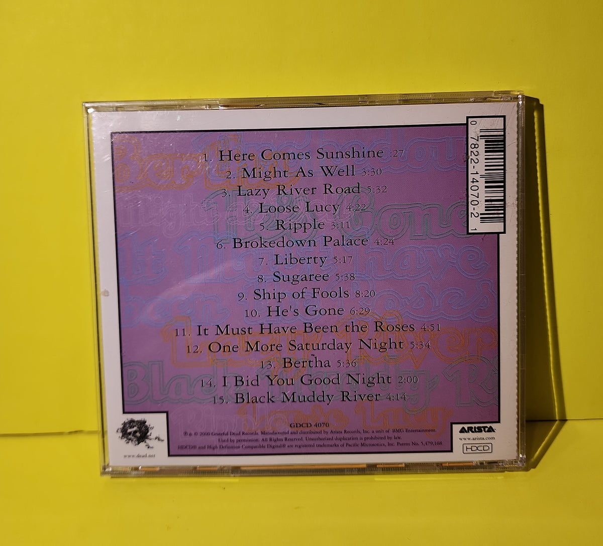 The Persuasions - Might As Well: The Persuasions Sing Grateful Dead - 2000 - GDCD 4070 Used - VG++ - CDs