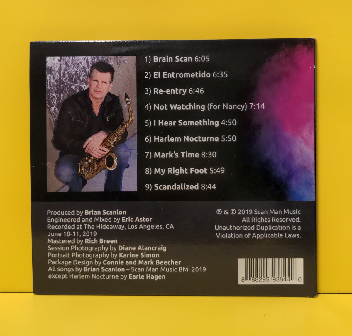 Brian Scanlon - Brain Scan - 2019 - Used - EX - CDs