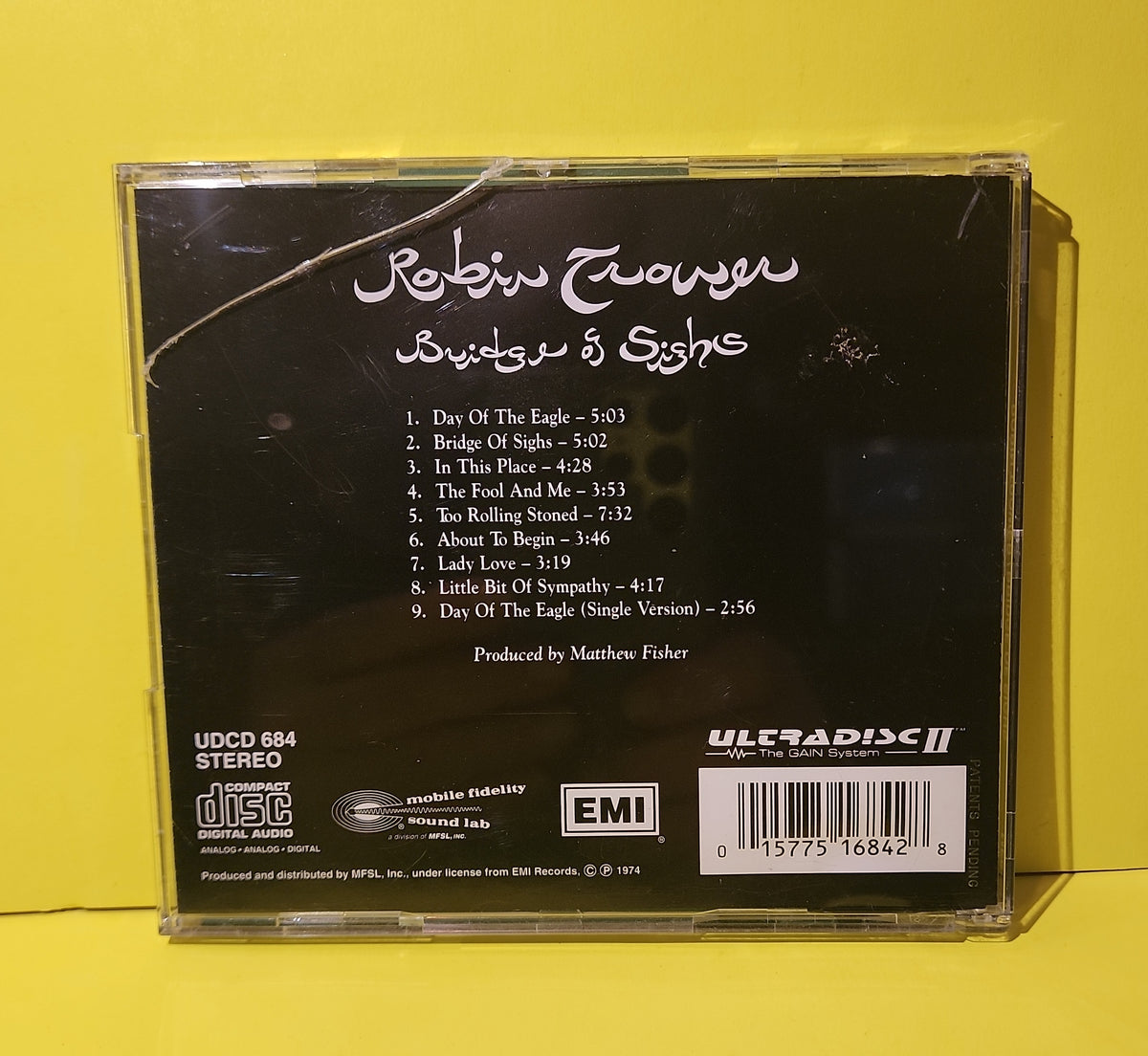 Robin Trower - Bridge Of Sighs - 1996 - UDCD 684 Used - NM - CDs