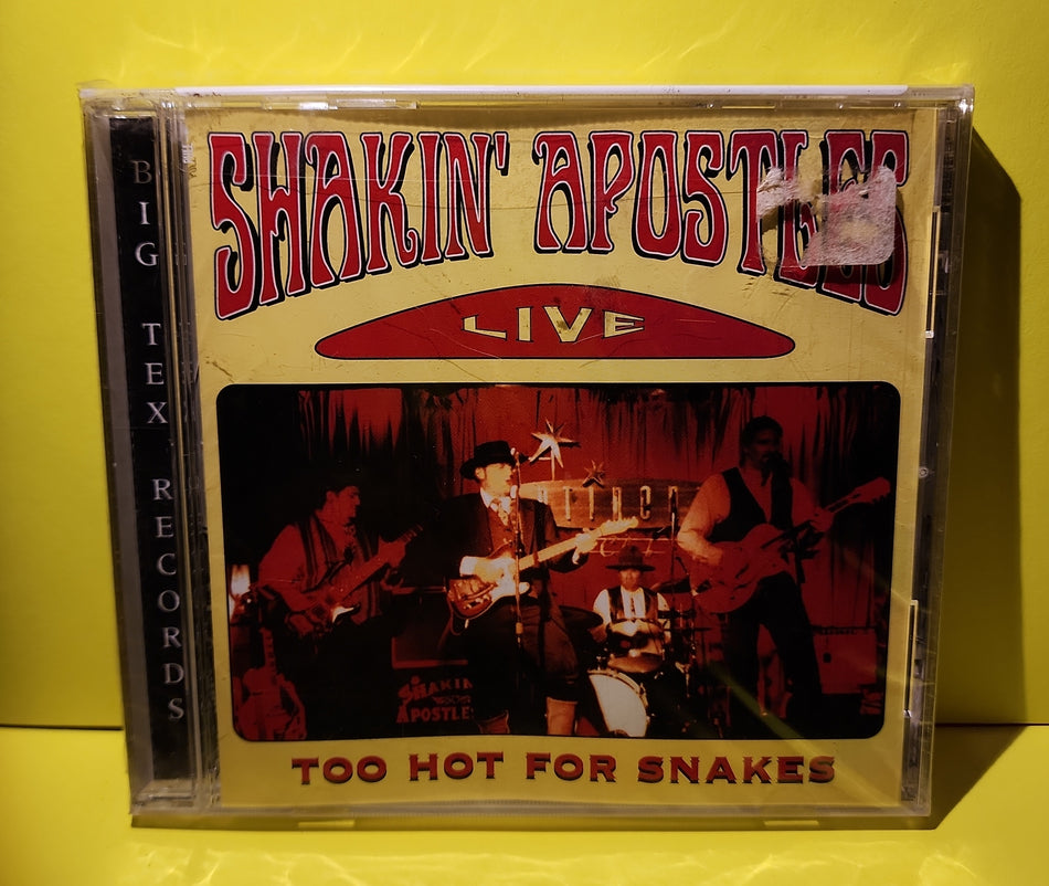 Shakin' Apostles - Too Hot For Snakes - 2000 - BT-8369 New - Sealed - CDs