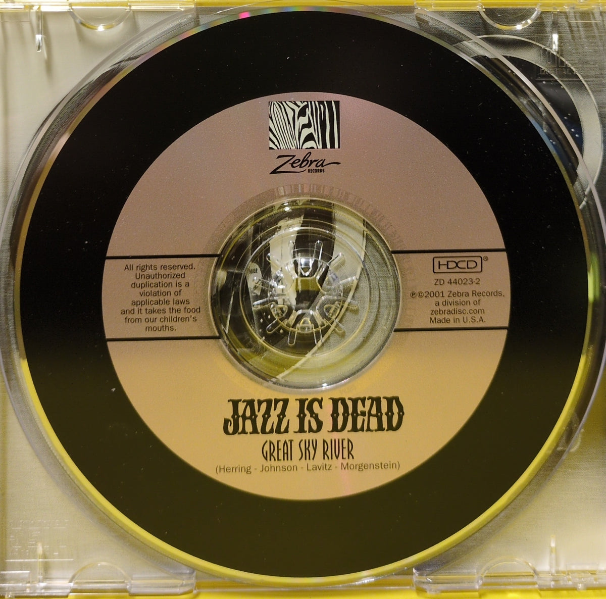 Jazz Is Dead - Great Sky River - 2001 - ZD 44023-2 Used - EX - CDs