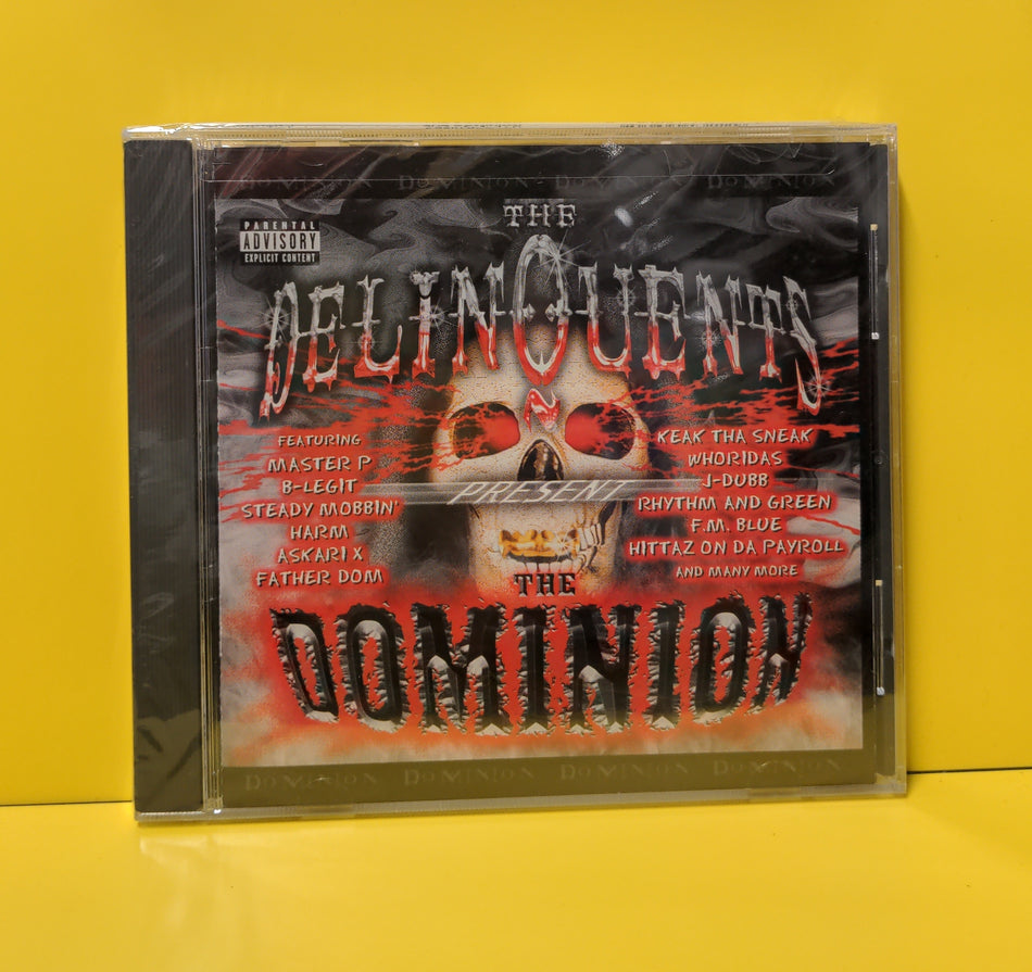 The Delinquents - The Dominion - 2001 - 4321-2 New - Sealed - CDs