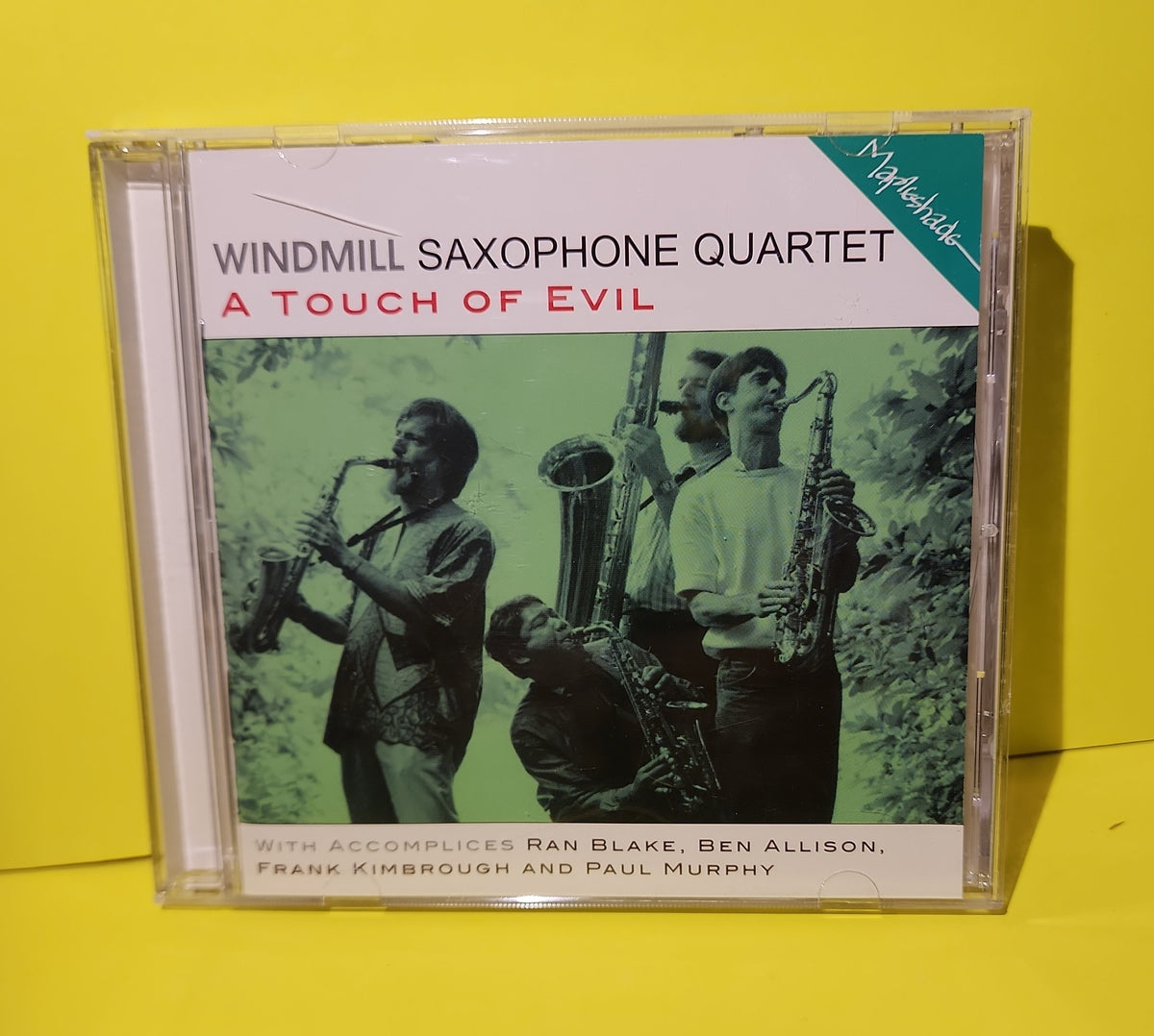 Windmill Saxophone Quartet  - A Touch Of Evil - 2002 - 09432 Used - EX - CDs