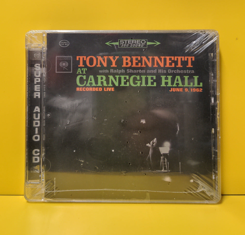 Tony Bennett With Ralph Sharon And His Orchestra - At Carnegie Hall Recorded Live June 9, 1962 - 2014 - CAPP 823 SA New - Sealed - CDs - SACD