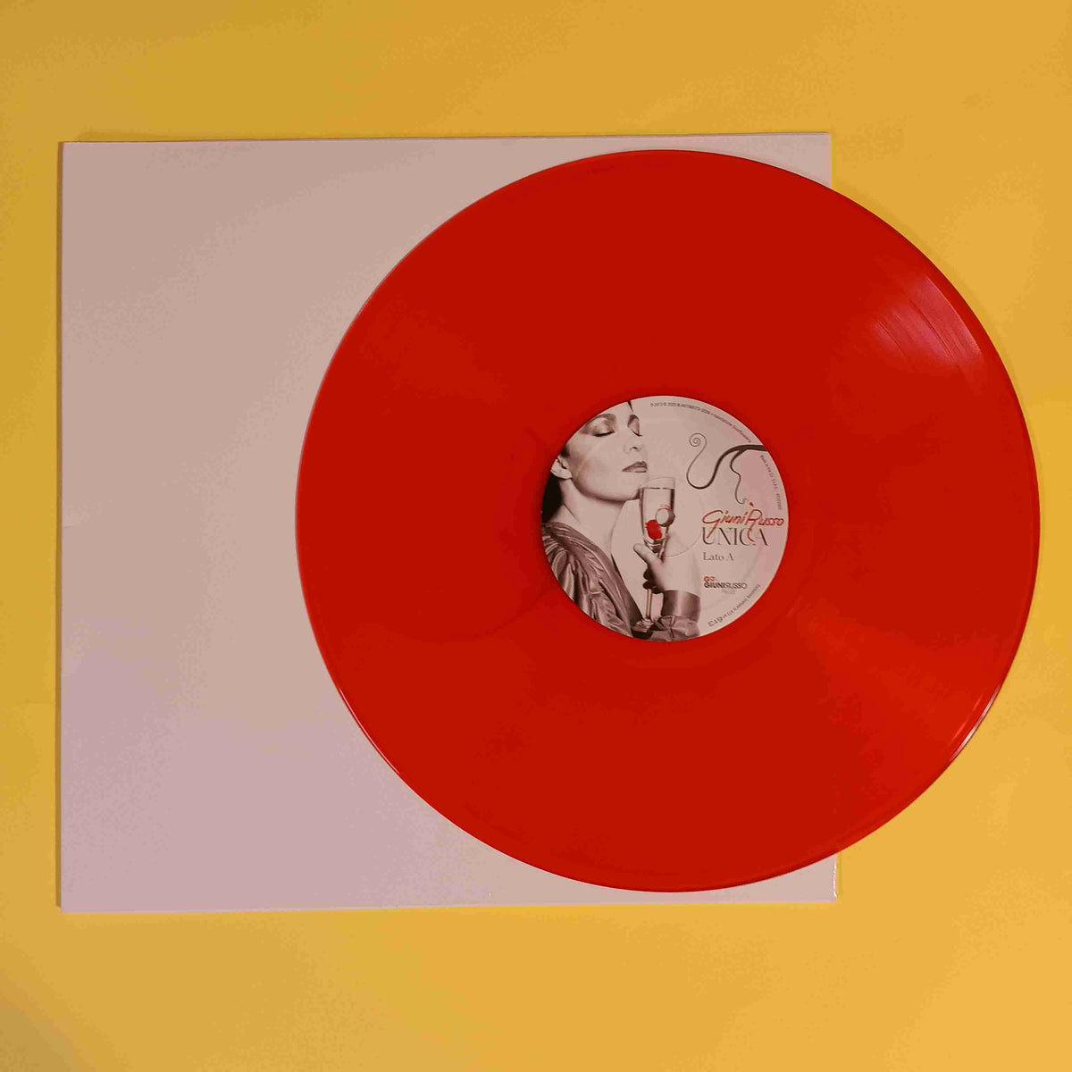 Giuni Russo - Unica (Italy Red Vinyl Europop) - 2020 - 6T322002 Used - NM - Vinyl