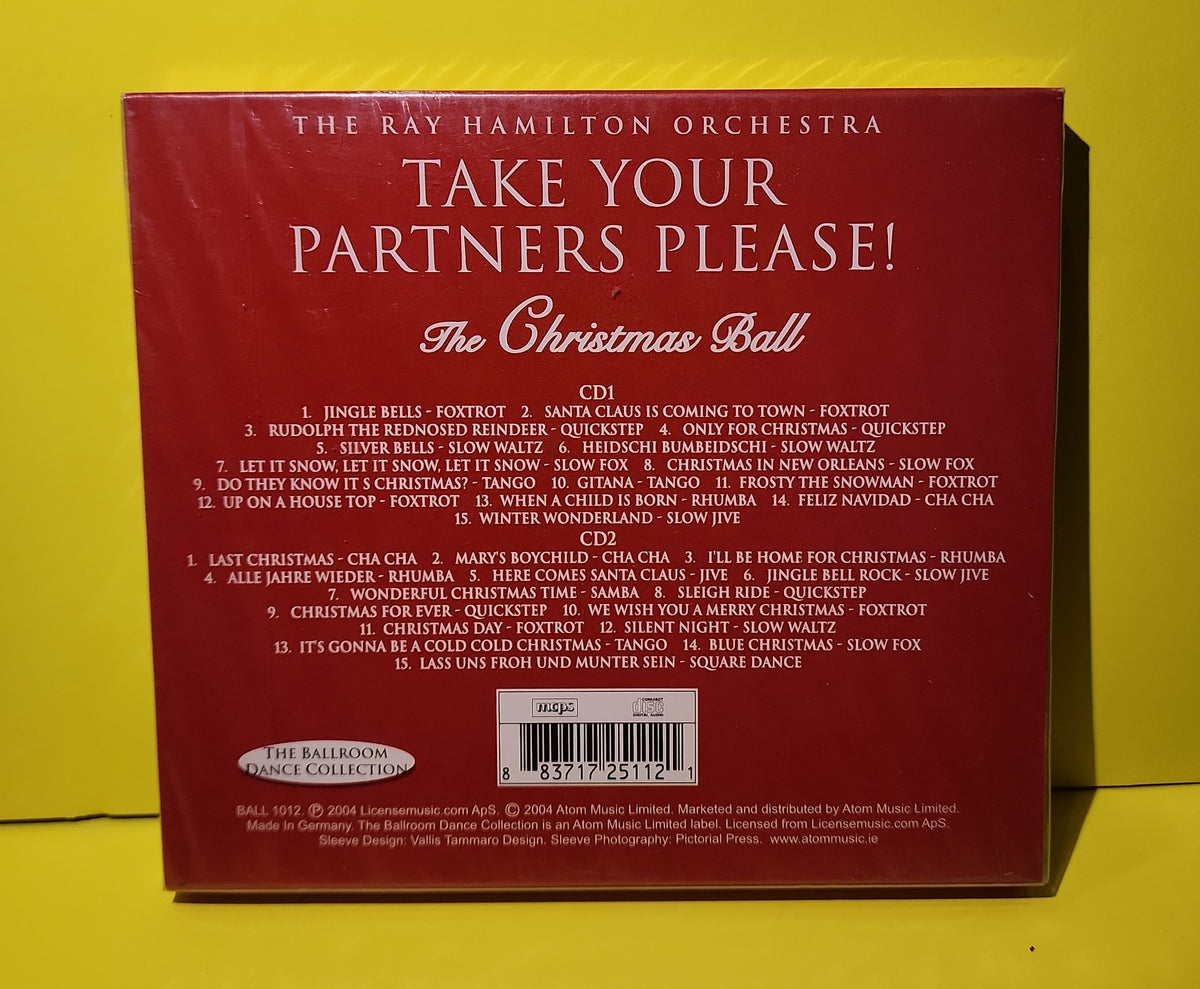 The Ray Hamilton Orchestra -  Christmas Ball - 2004 - BALL 1012 New - Sealed - CDs