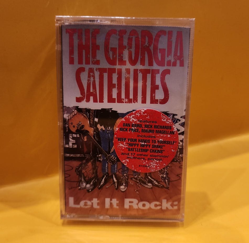 The Georgia Satellites - Let it Rock - 1993 - New - Sealed - cassettes