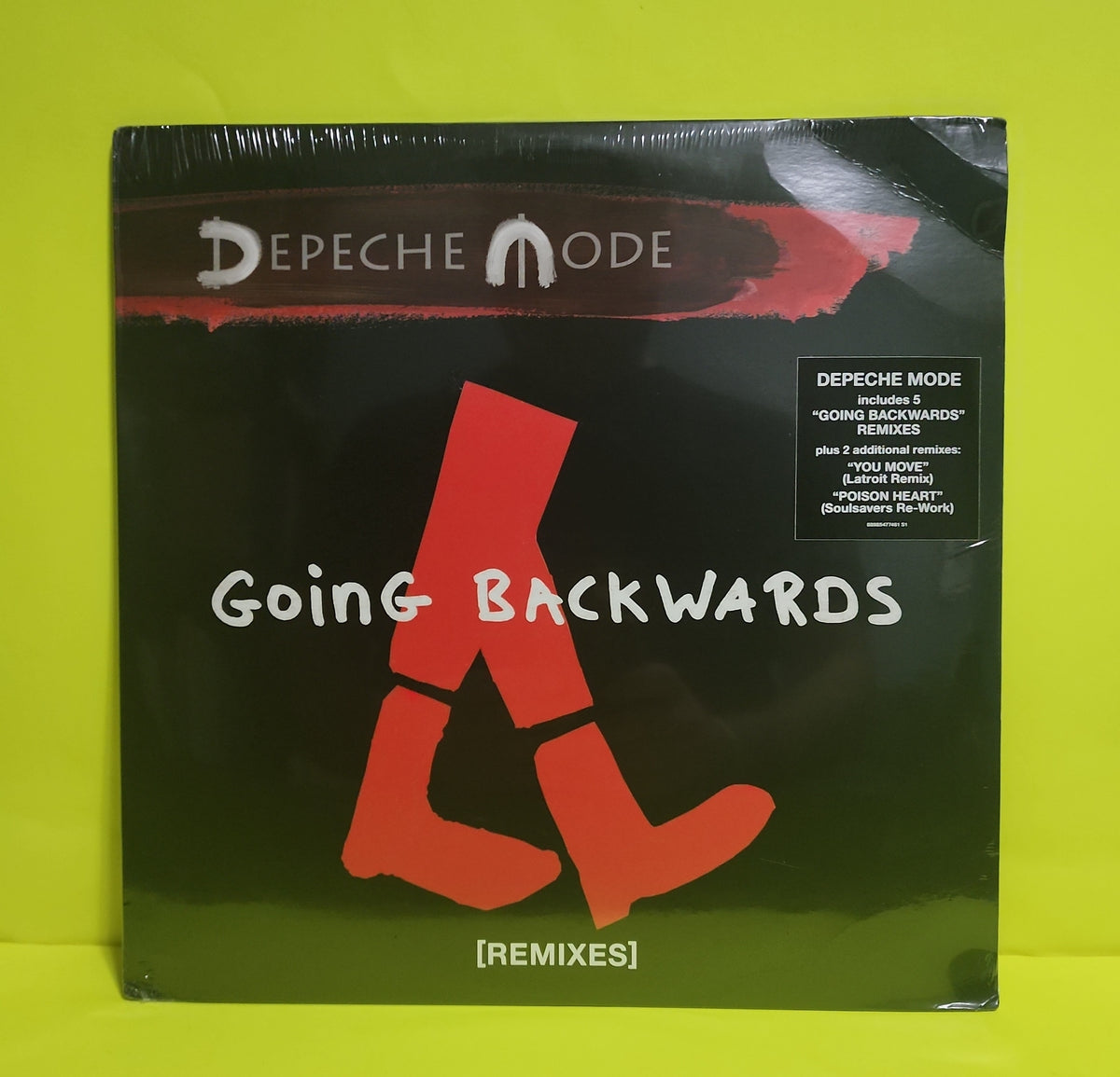 Depeche Mode - Going Backwards [Remixes] - 2017 - 88985477461 New - Sealed - Vinyl