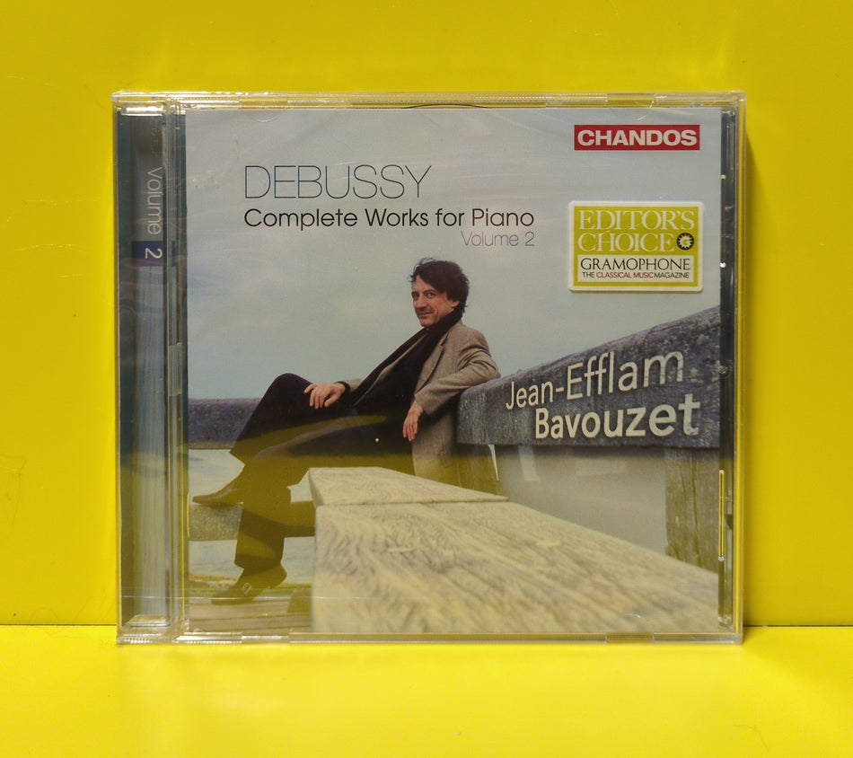 Debussy, Jean-Efflam Bavouzet - Complete Works For Piano, Volume 2 - 2007 - CHAN 10443 New - Sealed - CDs