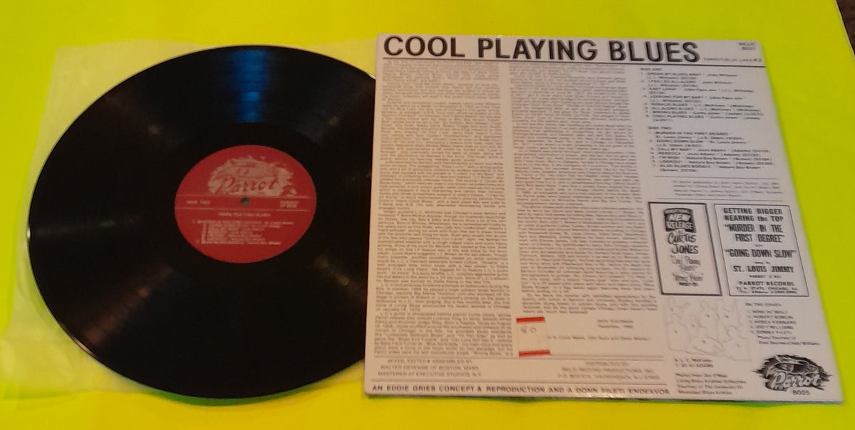 Various - Cool Playing Blues (Chicago Style) - 1989 - Relic - 8025 Used - EX - Vinyl