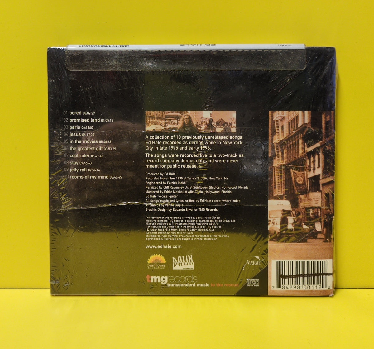 Ed Hale - Acoustic In New York - 1996 - TMG 0011 New - Sealed - CDs