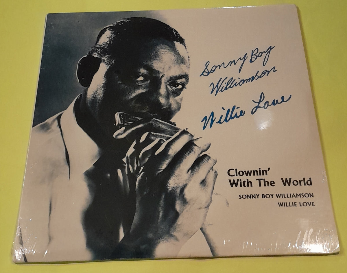 Sonny Boy Williams and Willie Love - Clownin' With The World - 1989 - AA-700 New - Sealed - Vinyl