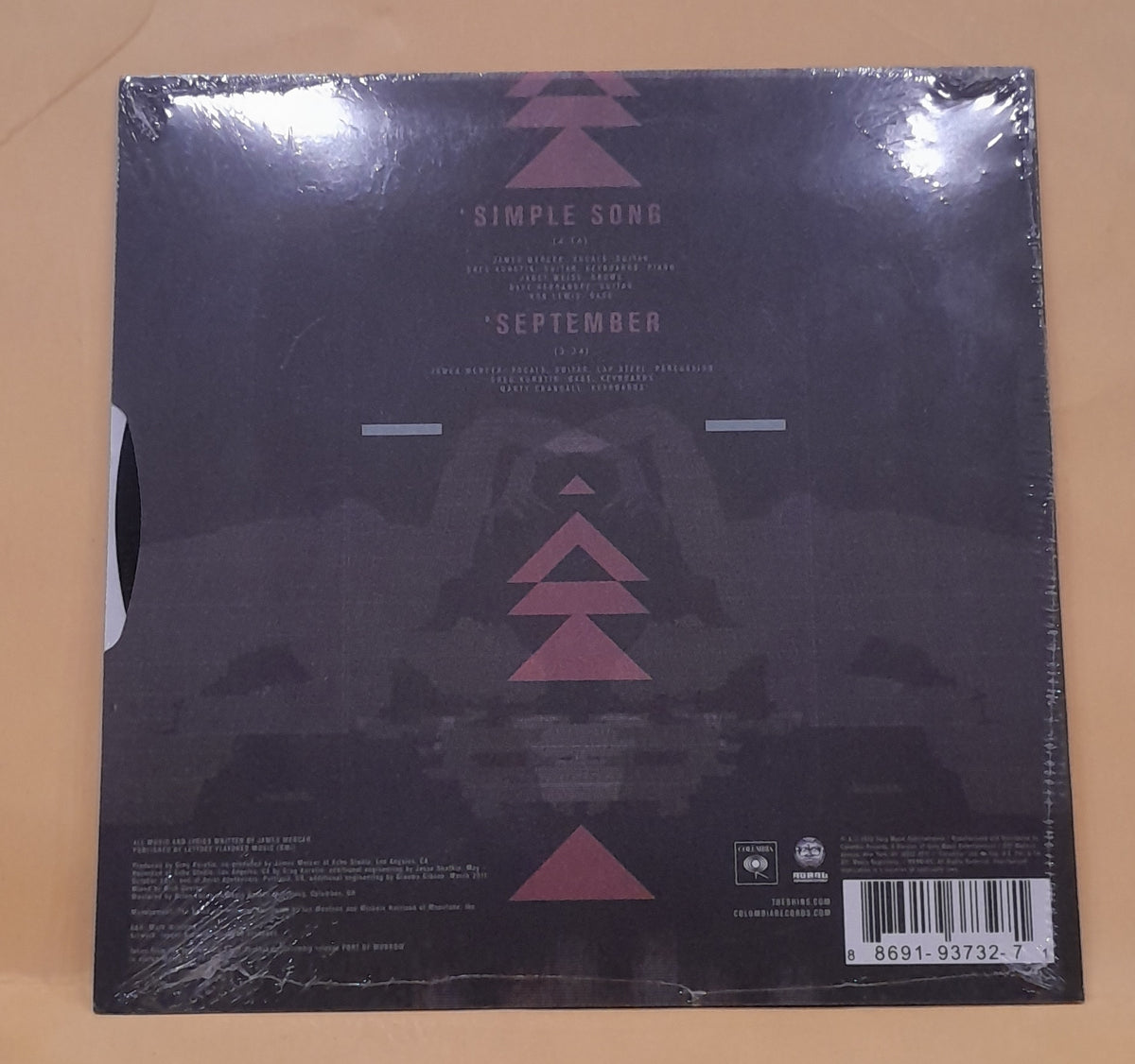 The Shins - 7" Simple Song - 2012 - 88691937327 New - Sealed - Vinyl