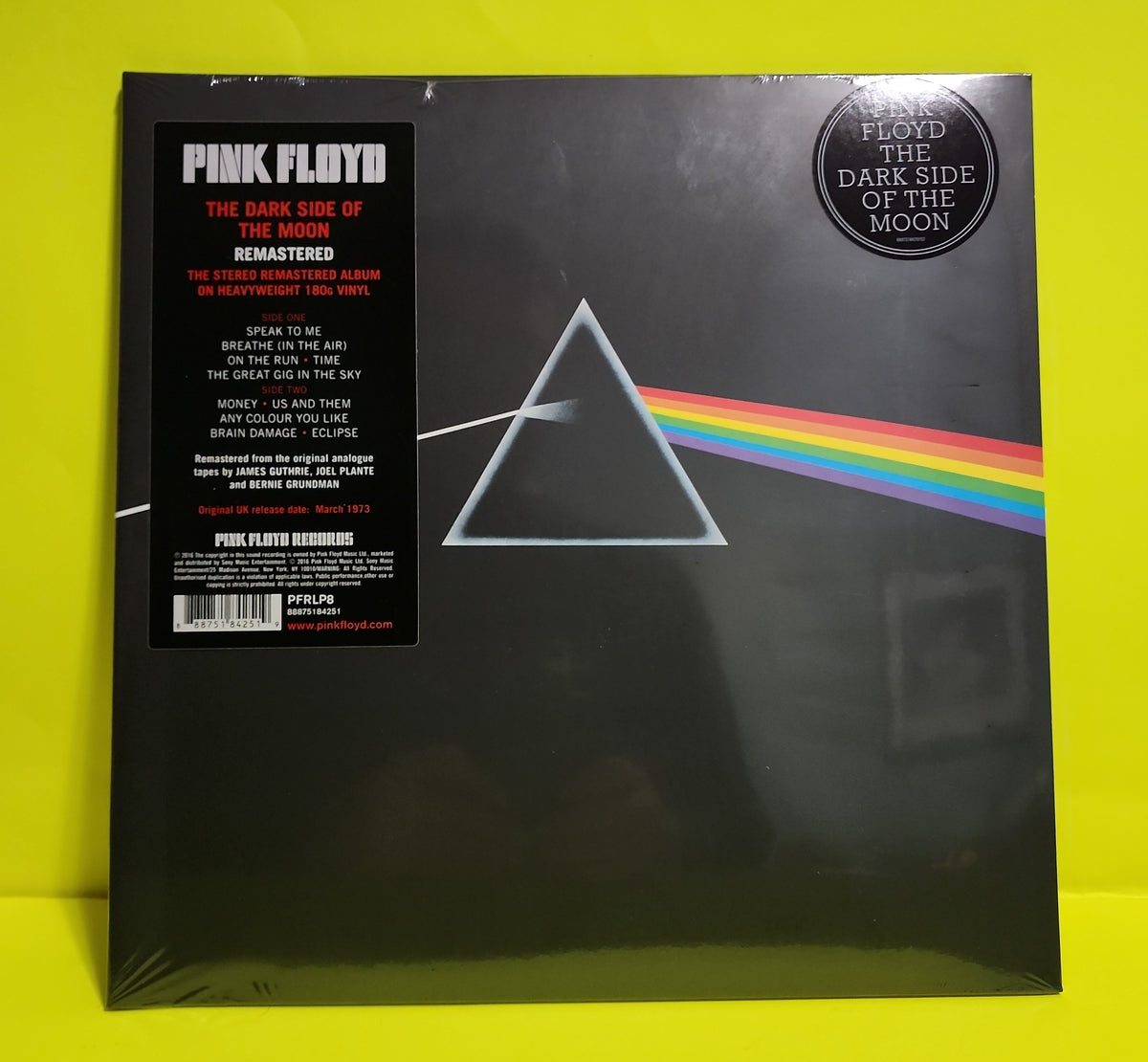 Pink Floyd - The Dark Side Of The Moon - 2022 - PFRLP8 New - Sealed - Vinyl