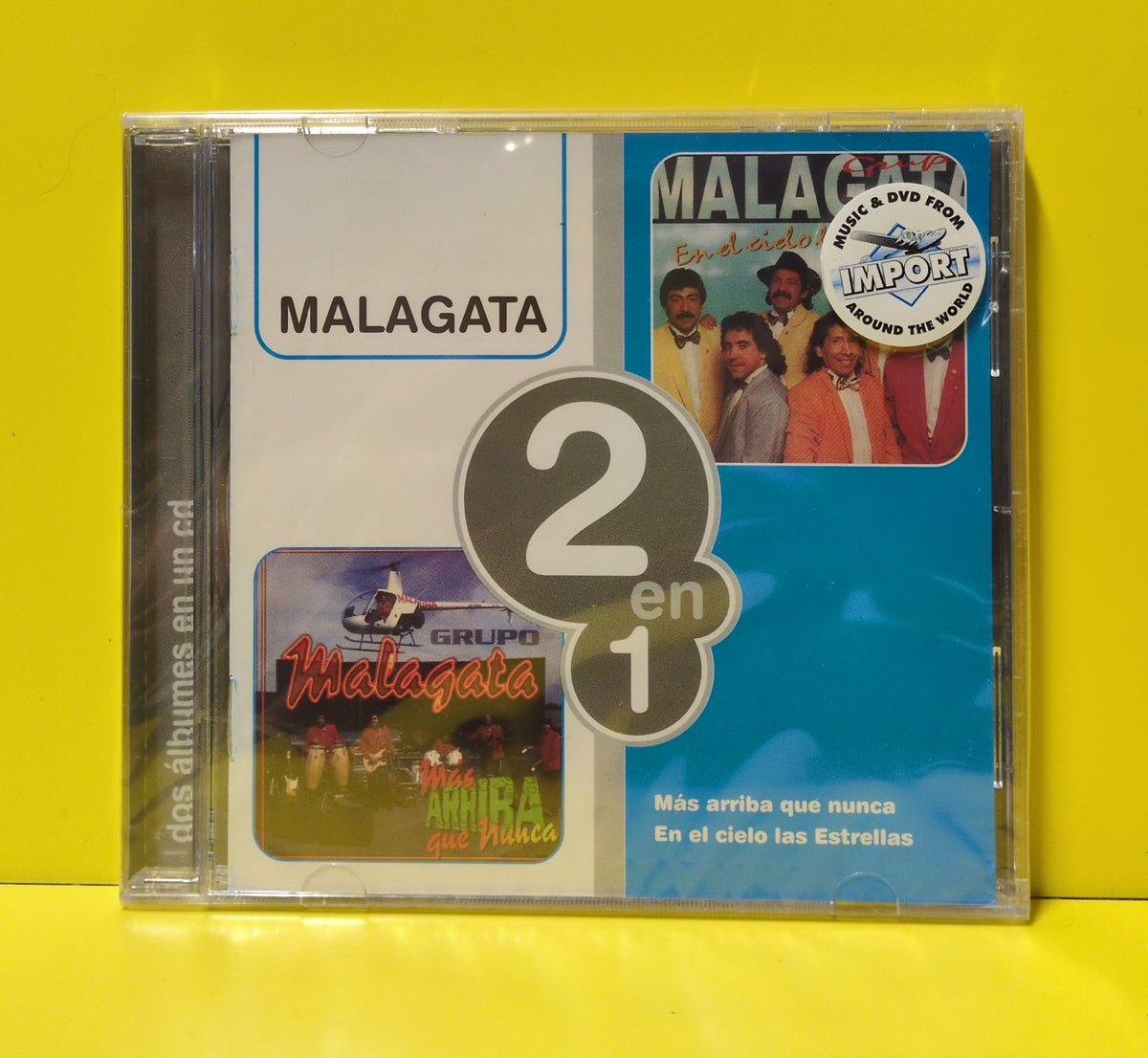Malagata - 2 En 1: Mas Arriba Que Nunca / En El Cielo Las Estrellas - 2007 - LM 605457 8917 2 2 New - Sealed - CDs