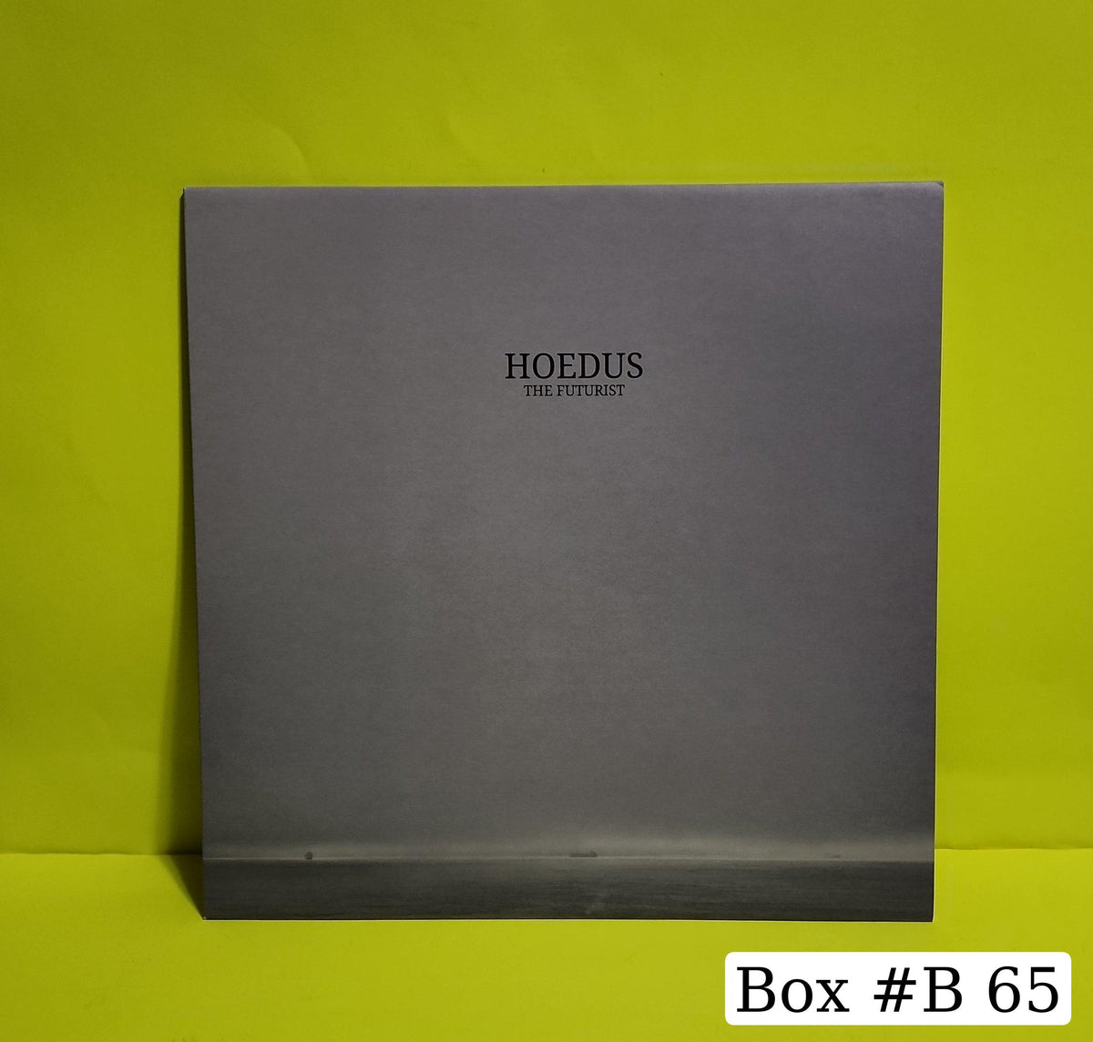 Hoedus - The Futurist (Italy Techno 12") - 2019 - ANK007 New - NM - Vinyl