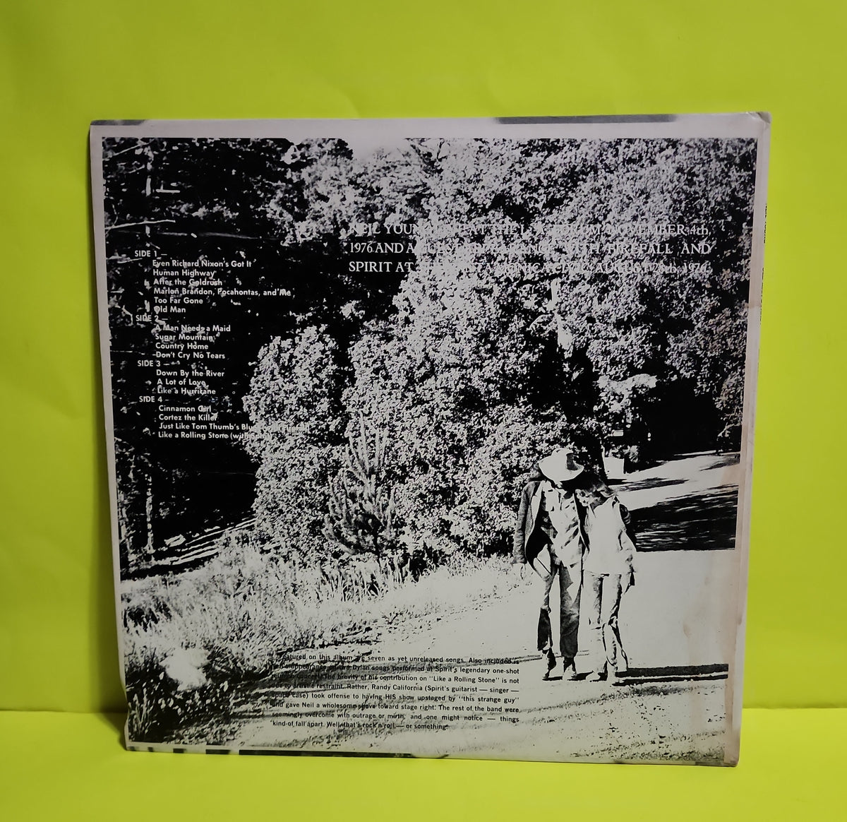 Neil Young - Old Man's Fancy - 1977 - MM 66624 Used - VG++ - Vinyl