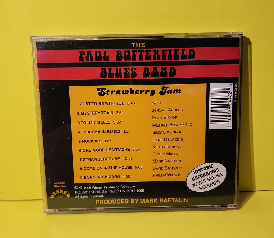 The Paul Butterfield Blues Band - Strawberry Jam - 1995 - Winner 446 Used - EX - CDs