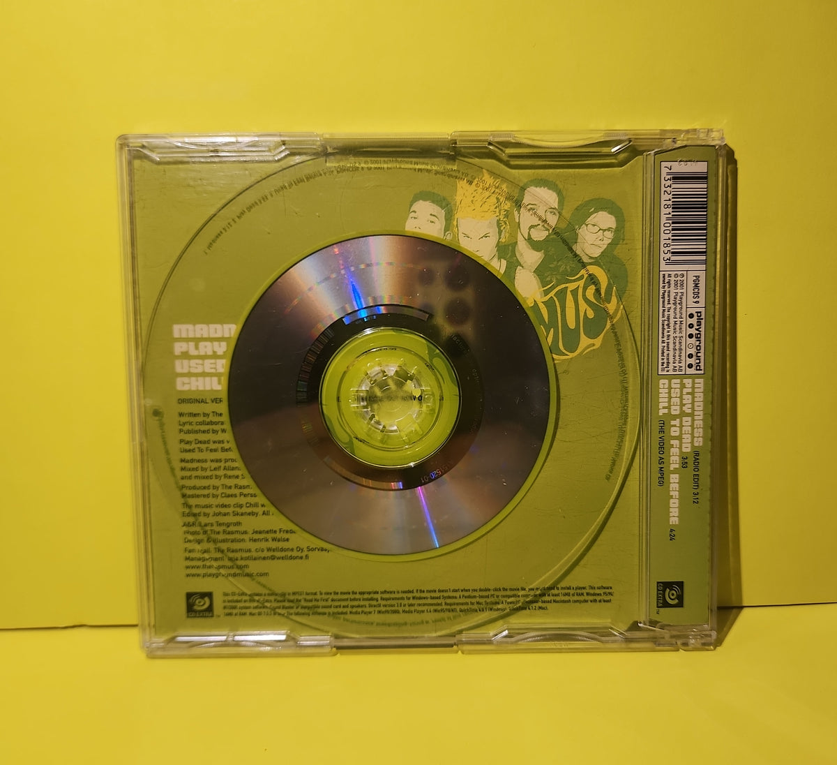The Rasmus - Madness / Autographed  - 2001 - PGMCDS 9 Used - EX - CDs