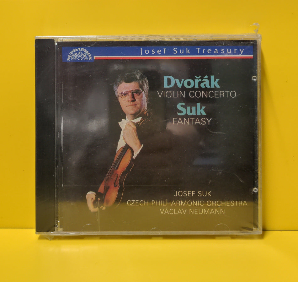 Dvořák / Suk – Josef Suk, Czech Philharmonic Orchestra, Václav Neumann - Violin Concerto / Fantasy - 1989 - 11 0701-2 011 New - Sealed - CDs