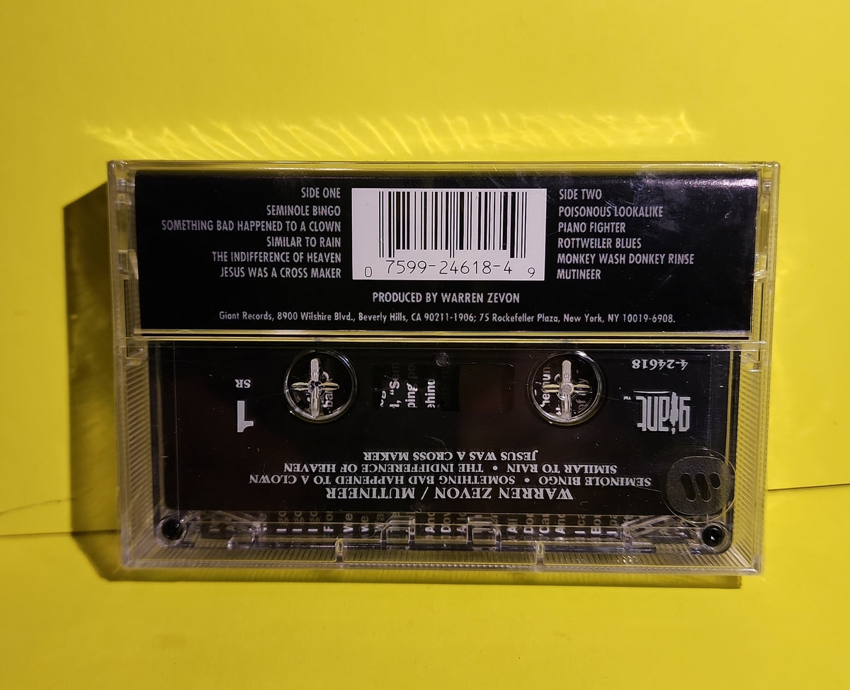 Warren Zevon - Montineer - 1995 - 9 24618-4 New - Sealed - Cassettes