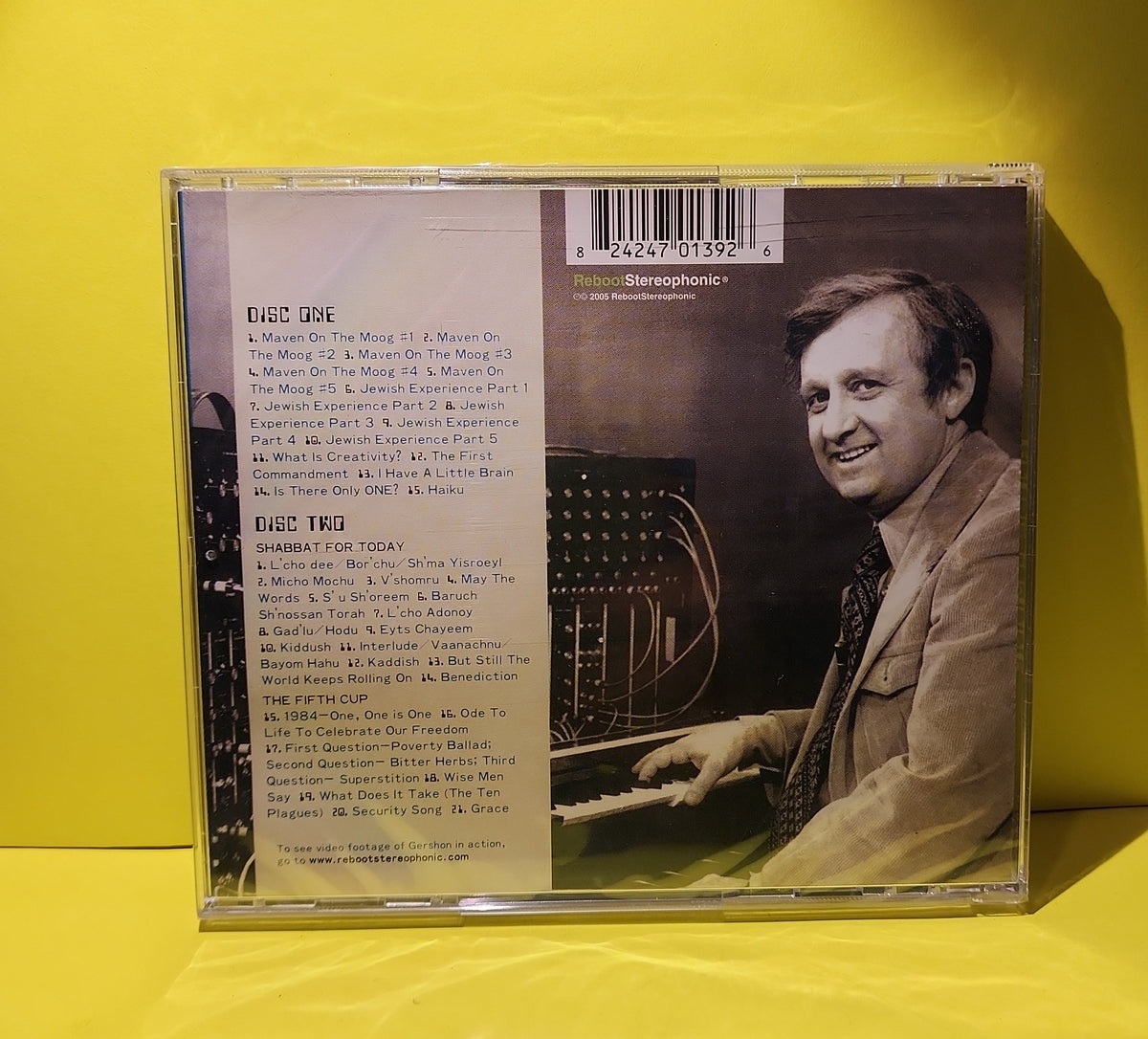 Gershon Kingsley - God Is A Moog: The Electronic Prayers Of Gershon Kingsley - 2005 - RSR 002 New - Sealed - CDs