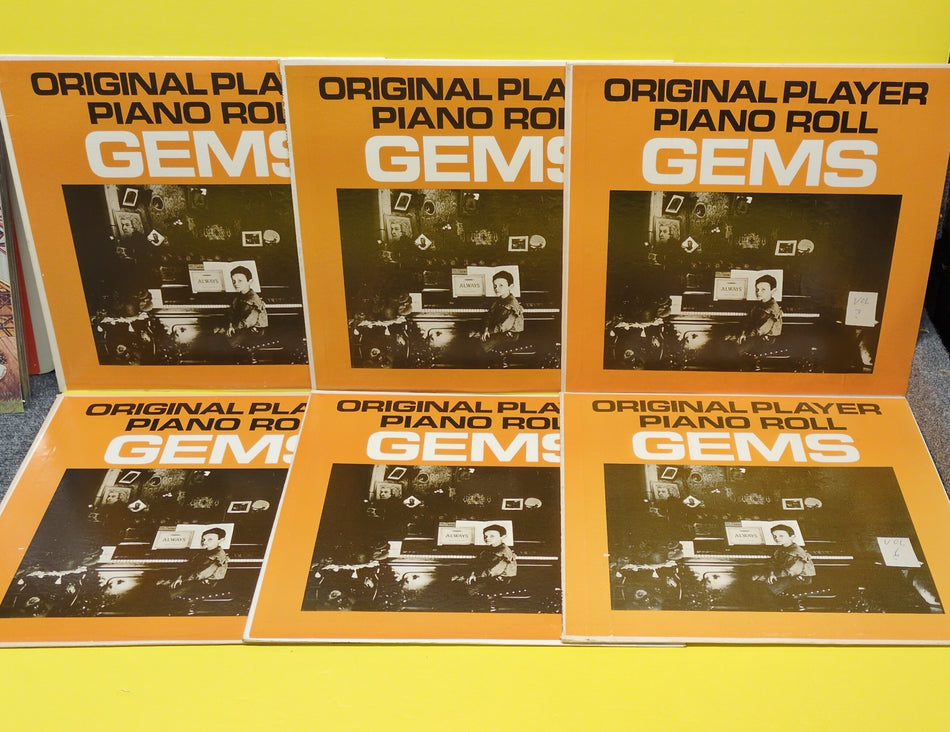 No Artist - Original Player Piano Roll Gems Volumes 1-6 - 221 Used - VG++ - Vinyl - 6xLP Set