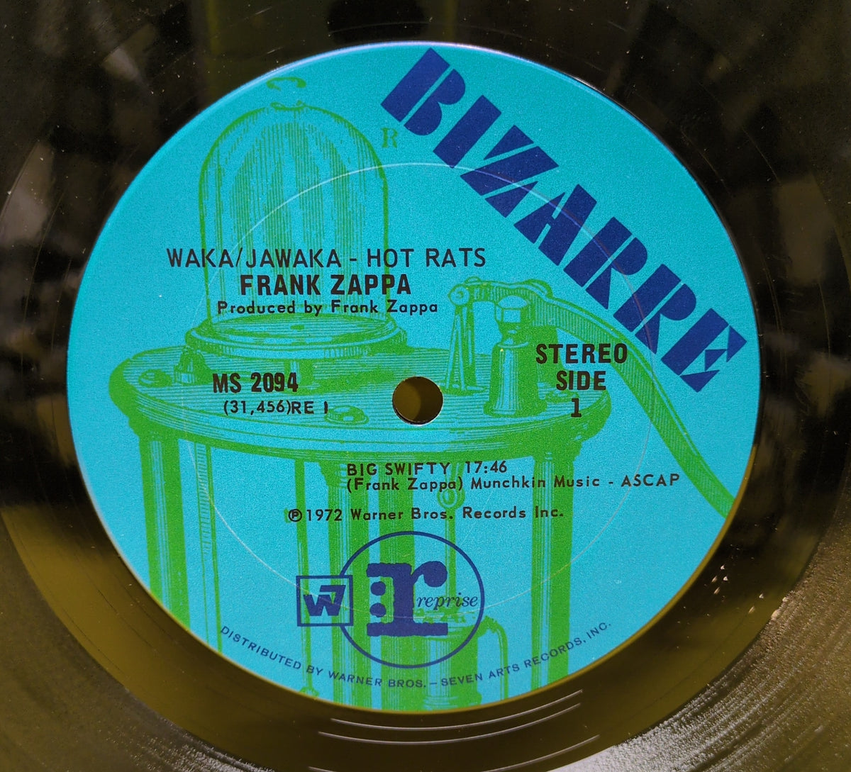 Frank Zappa - Waka / Jawaka - Hot Rats - 1972 - MS-20094 Used - VG++ - Vinyl