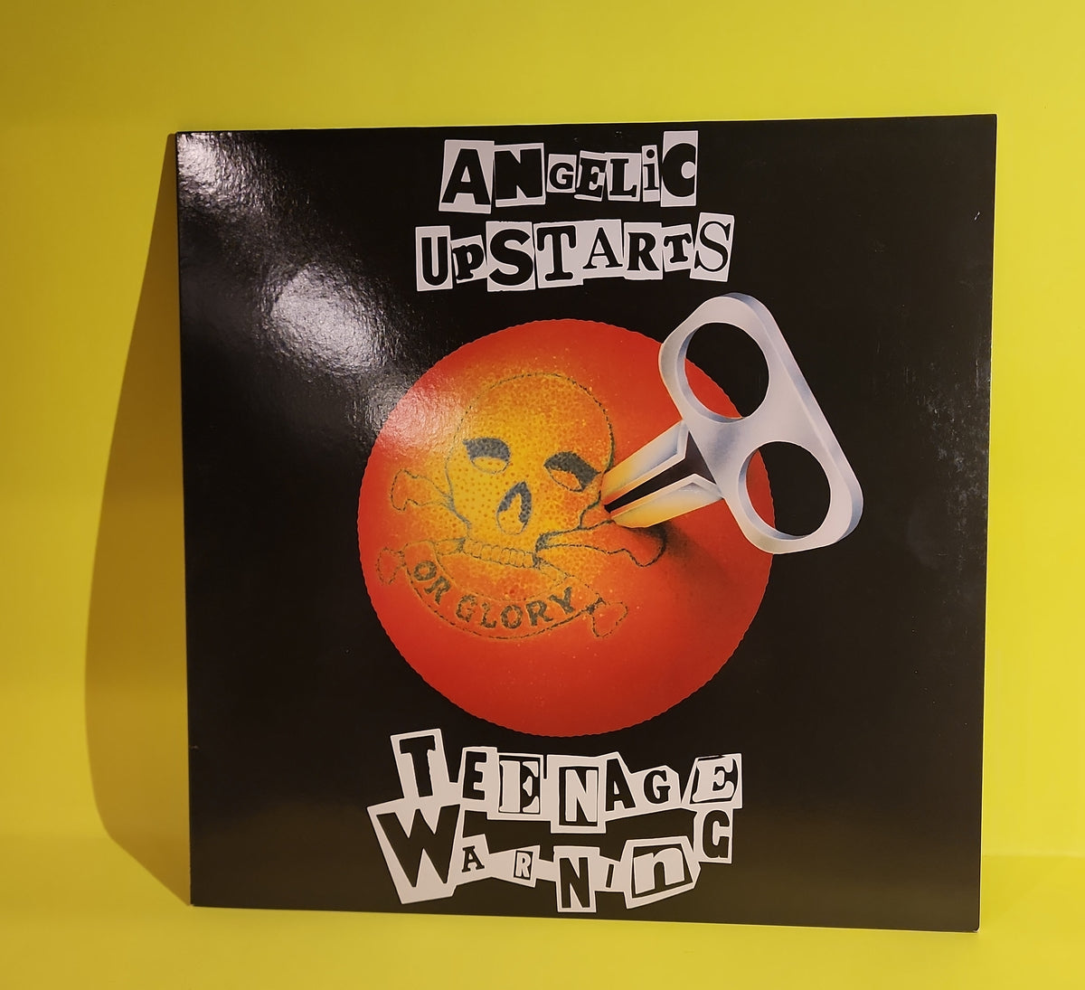Angelic Upstarts - Teenage Warning (Italy Punk) - 2019 - AHOY LP 227 Used - EX - Vinyl