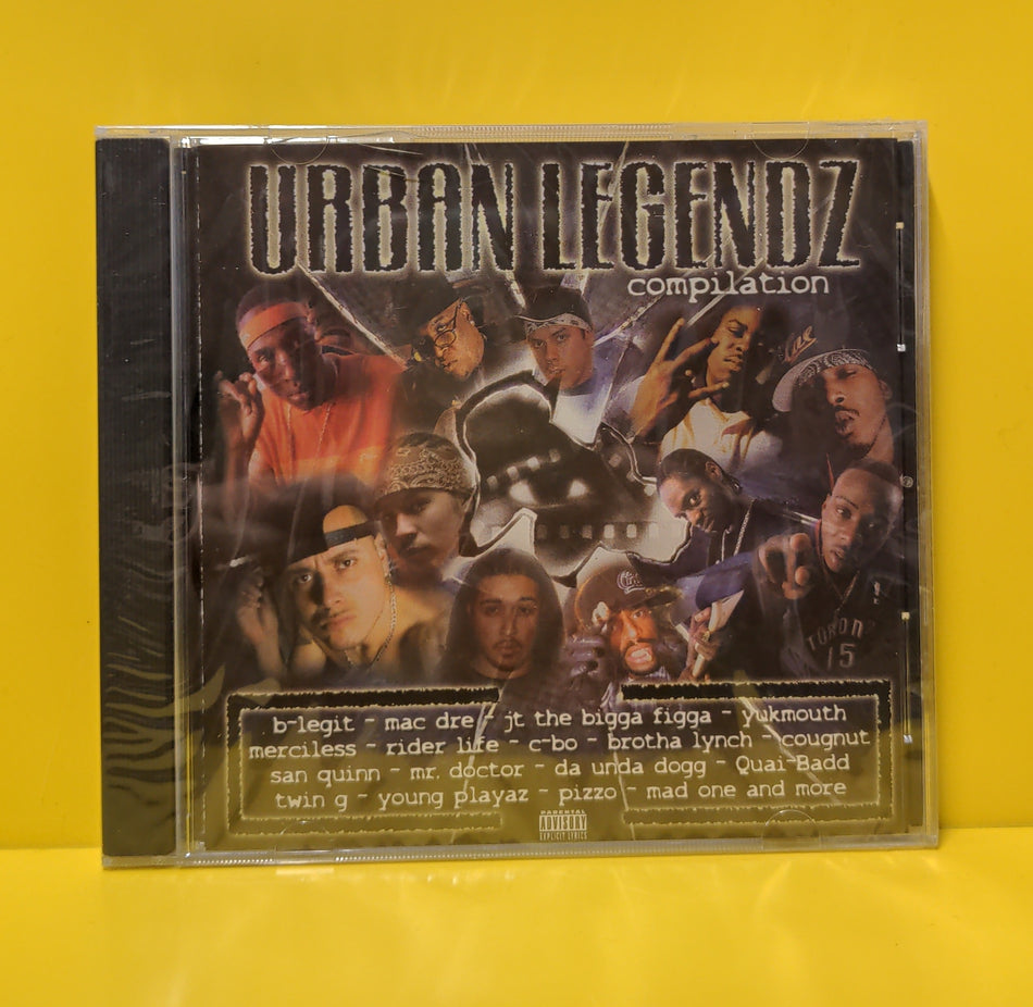 Various  - Urban Legendz Compilation - 2002 - New - Sealed - CDs