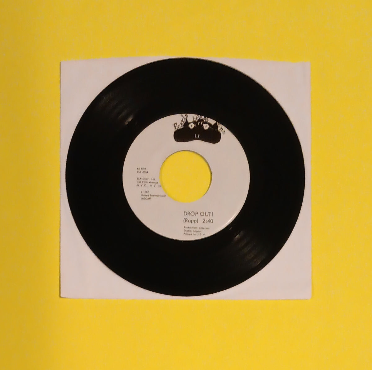 Pearls Before Swine - Drop Out! / Morning Song 7" - 1967 - ESP 4554/5 Used - VG++ - Vinyl