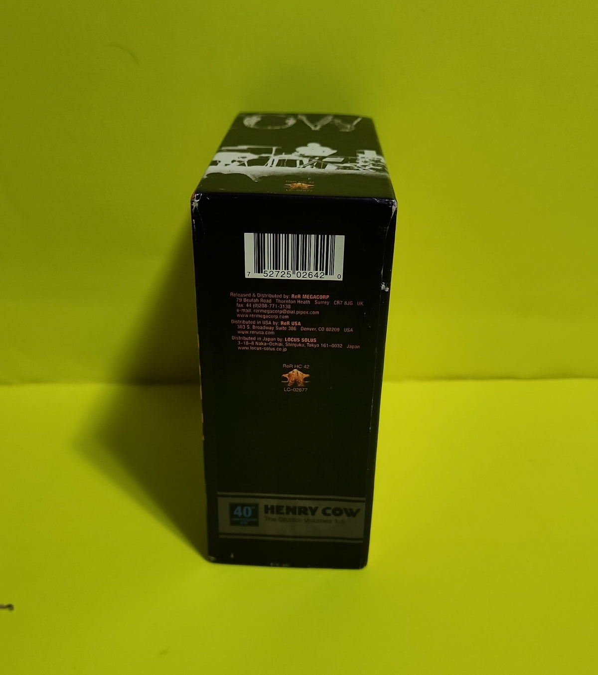 Henry Cow - Henry Cow The Studio: Volumes 1-5 - LC-02677 New - Sealed - CDs