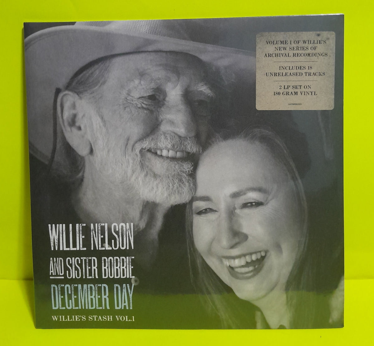 Willie Nelson And Sister Bobbie* - Willie’s Stash, Vol. 1: December Day - 2014 - 88875029521 New - Sealed - Vinyl