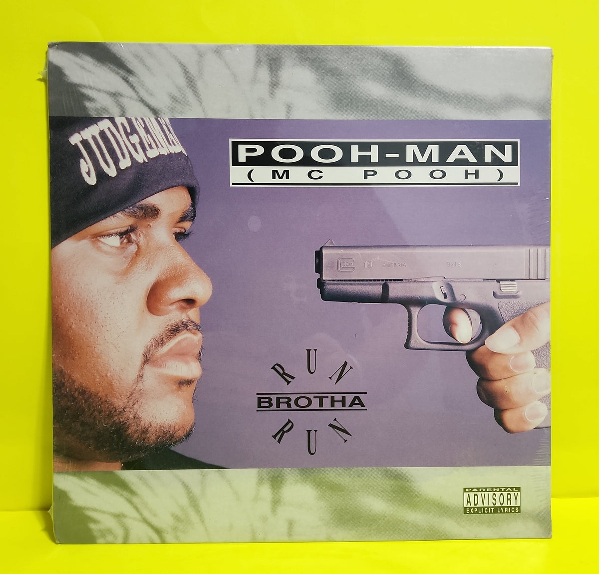 Pooh-Man - Run Brotha Run - 1993 - RR07-103-1 New - Sealed - Vinyl