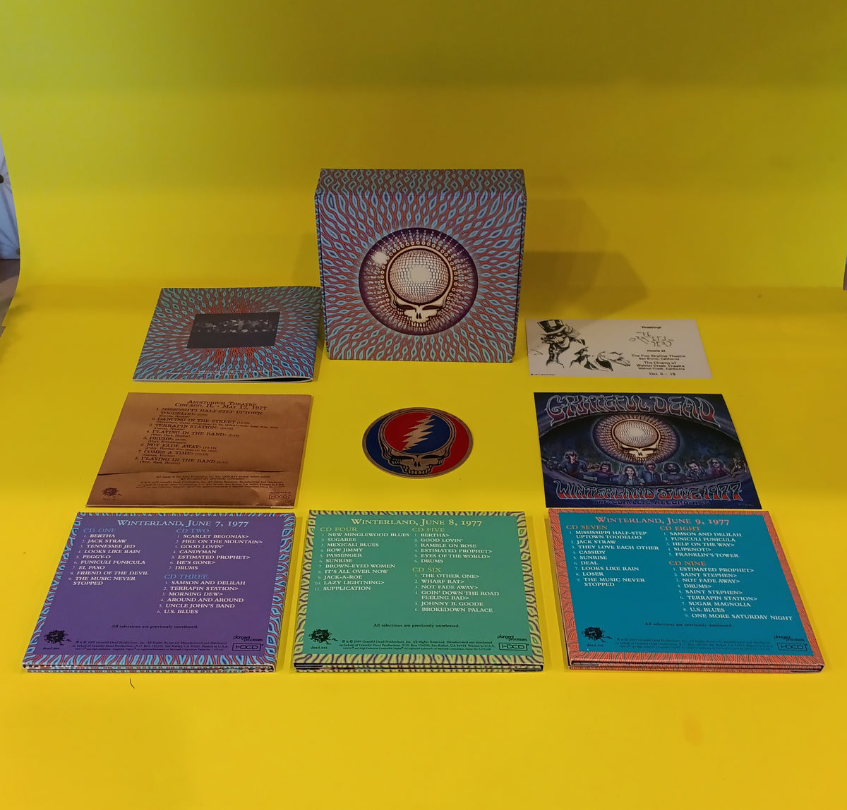 Grateful Dead - Winterland 1977 The Complete Recordings w. BONUS DISC & STICKER - 2009 - GRA2-6011 Used - VG++ - CDs